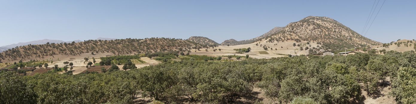 Landscape of Lorestan Province, Iran, Asia