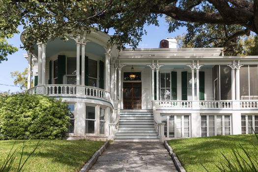 Old House not far from the Capitol Building in the centre of Austin Texas