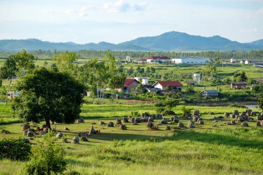 Plain of Jars. Laos