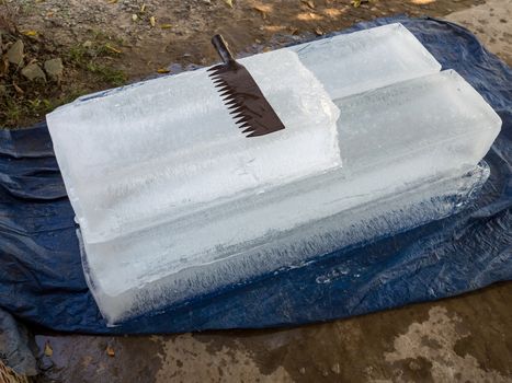 Big beams of ice and the tools to handle them