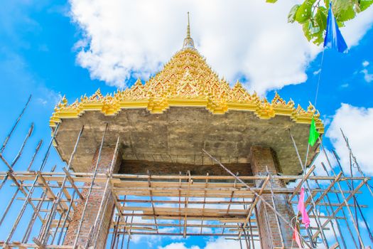 Repair Temple gate pattern on the Temples in Thailand