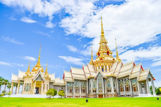 Wat Luang Pho Toh temple or Wat Non Kum temple in Nakhon Ratchasima province, Thailand (The public anyone access)