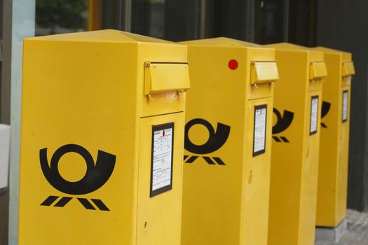   Letterboxes, Oldenburg, Germany, Europe