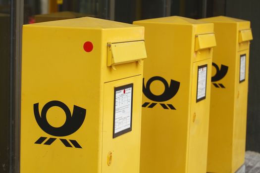   Letterboxes, Oldenburg, Germany, Europe