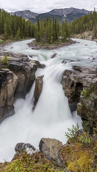 Sunwapta Falls - Jasper National Park, Alberta, Canada