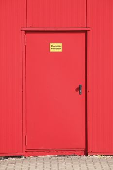 red Iron Door