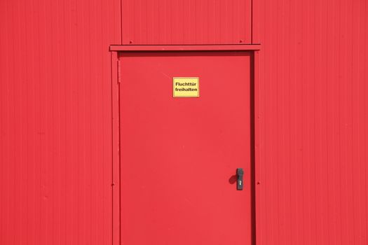 red Iron Door
