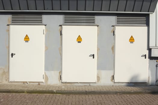 white Iron Doors