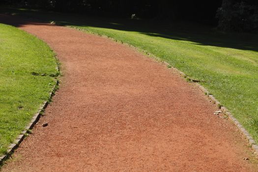 Red Walk in a Park