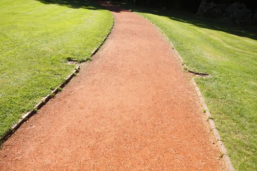 Red Walk in a Park