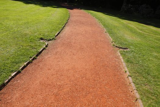 Red Walk in a Park