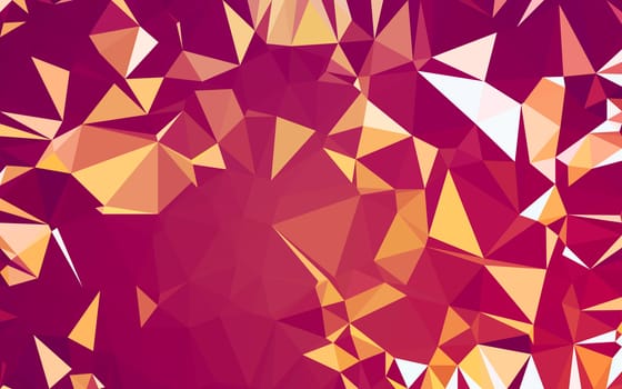 Abstract low poly background, geometry triangle, mosaic pastel color background