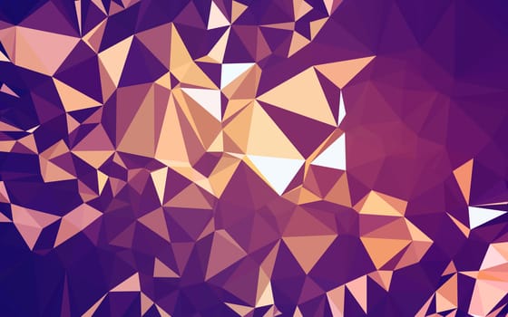 Abstract low poly background, geometry triangle, mosaic pastel color background