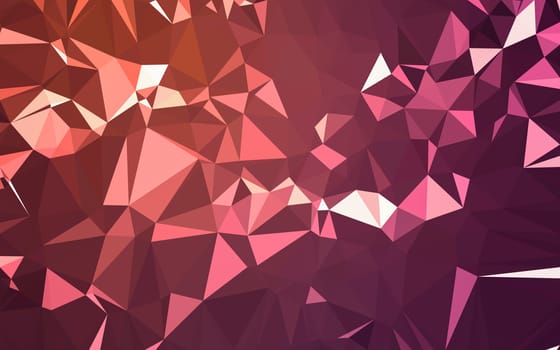 Abstract low poly background, geometry triangle, mosaic pastel color background