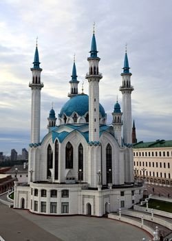 Qolsharif Mosque in Kazan Kremlin, Tatarstan, Russia