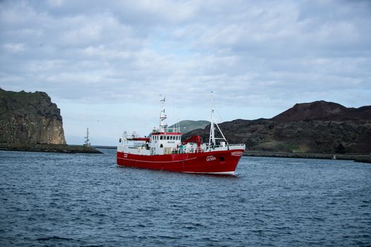 Icelandic fishing boat