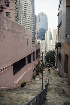 Old grunge building structure. Perfect urban background