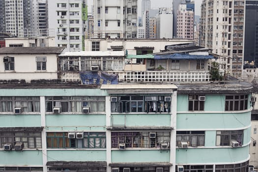 Old grunge building structure. Perfect urban background