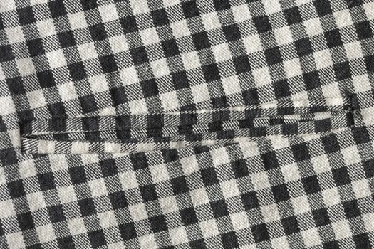 abstract background texture of cotton fabric into a cell