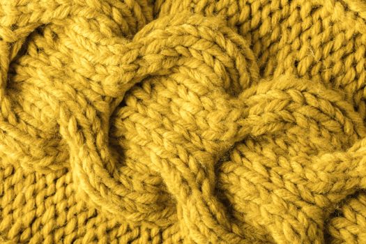 the abstract background texture of a knitted fabric