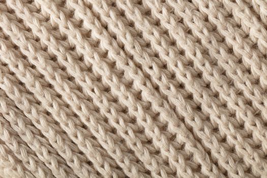 the abstract background texture of a knitted fabric