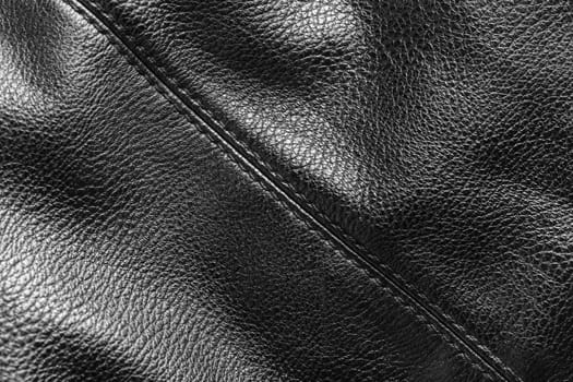 the abstract background texture of natural leather