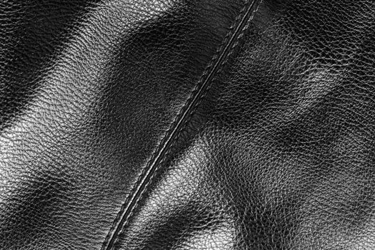 the abstract background texture of natural leather