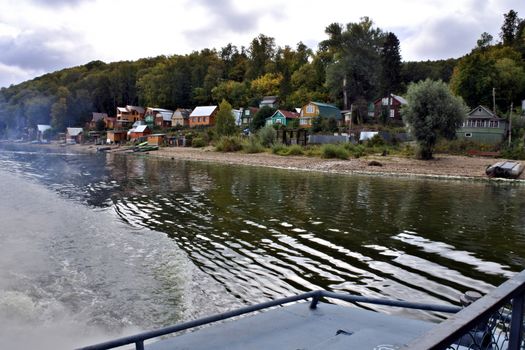 Views of the river Volga in the Kazan region. September 2016