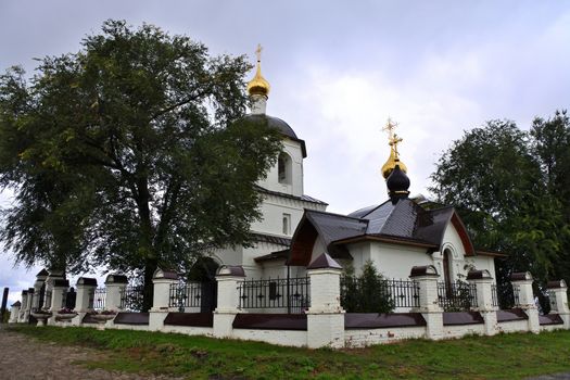 Church of St Constantine and Helena 17th century. Sviyazhsk island. Tatarstan. Russia