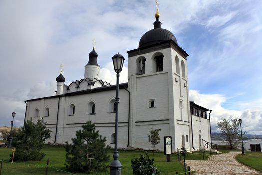 SVIYAZHSK, RUSSIA - September, 2016: the Church of St. Sergius of Radonezhkiy in St. John the Baptist monastery
