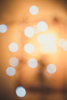 Bokeh lights. Beautiful Christmas background.