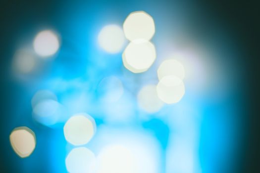 Bokeh lights. Beautiful Christmas background.