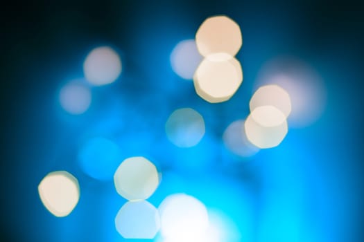Bokeh lights. Beautiful Christmas background.