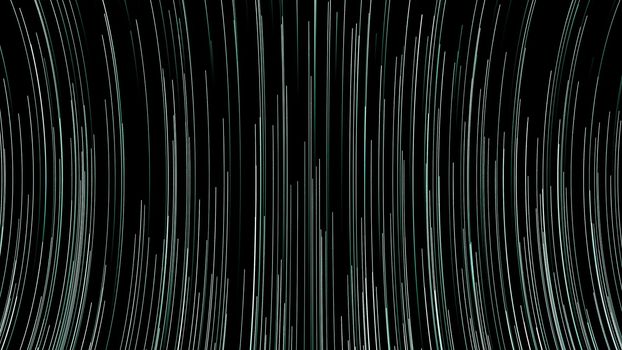 Abstract background with bend lines. 3d rendered.