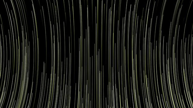 Abstract background with bend lines. 3d rendered.