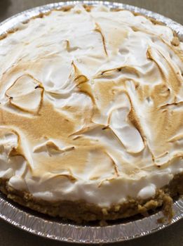 Whole lemon meringue pie