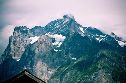 Switzerland, Swiss mountain, Alps in Berner Oberland