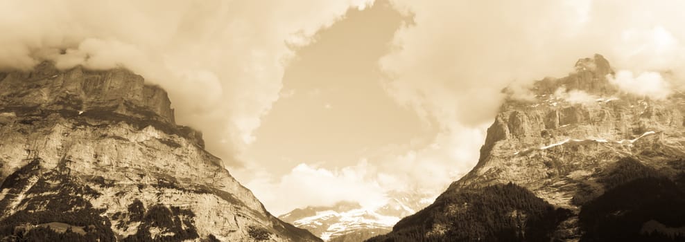 Switzerland, Swiss mountain, Alps in Berner Oberland