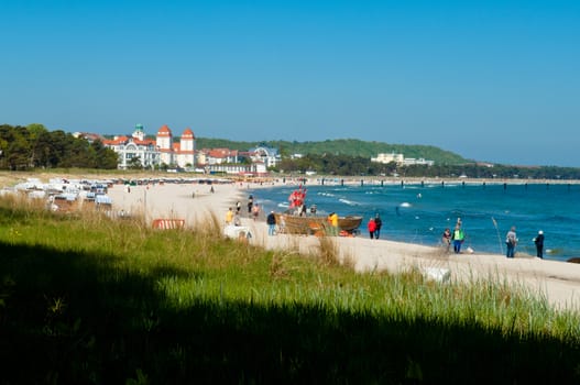 Binz beach, Ruegen, Germany