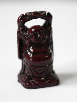 LAUGHING BUDDHA STATUE HOLDING A BOWL