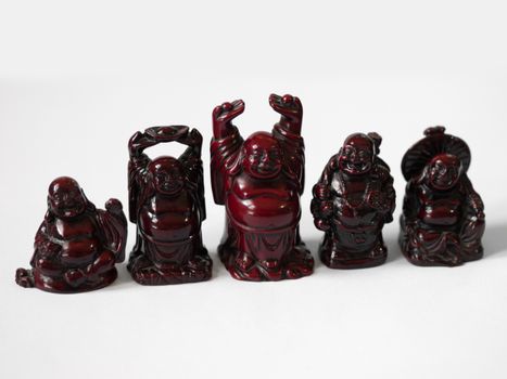LAUGHING BUDDHA STATUES WITH DIFFERENT SYMBOLS