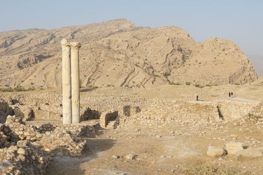 BISHAPUR, IRAN - OCTOBER 5, 2016: Historical Site of Bishapur on October 5, 2016 in Iran, Asia