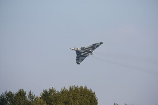 Vulcan XH558 Bomber aeroplane