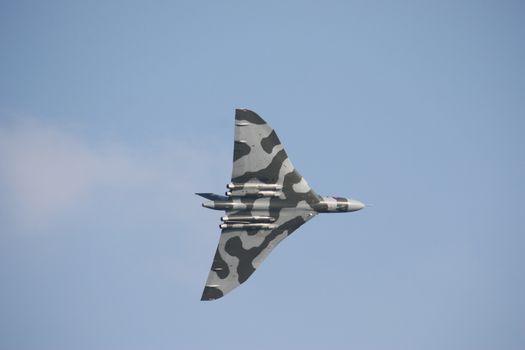 Vulcan XH558 Bomber aeroplane