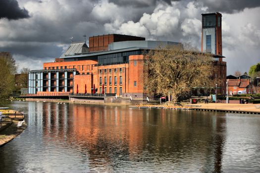 The Royal Shakespeare theatre in Stratford Upon Avon