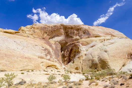 White Dome in The Valley of Fire, Nevada