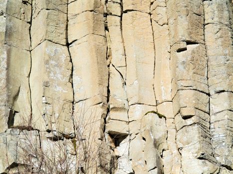 Image of the old basalt quarry in The Ore Mountains