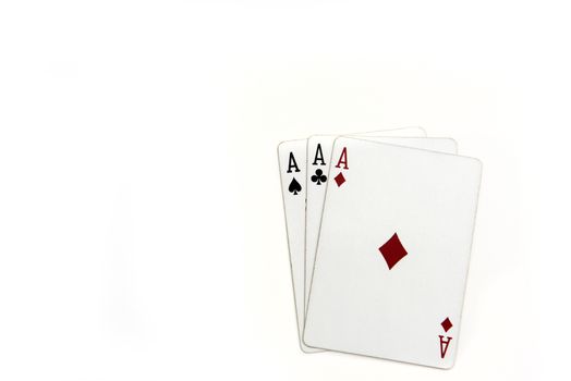 a collection of playing cards background