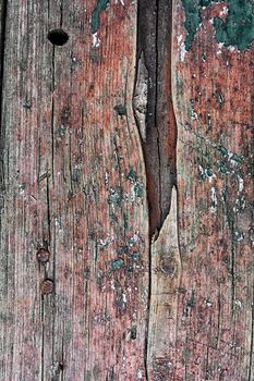 wood texture outdated from time to time with cracks