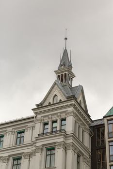 Building in downtown Oslo in Norway